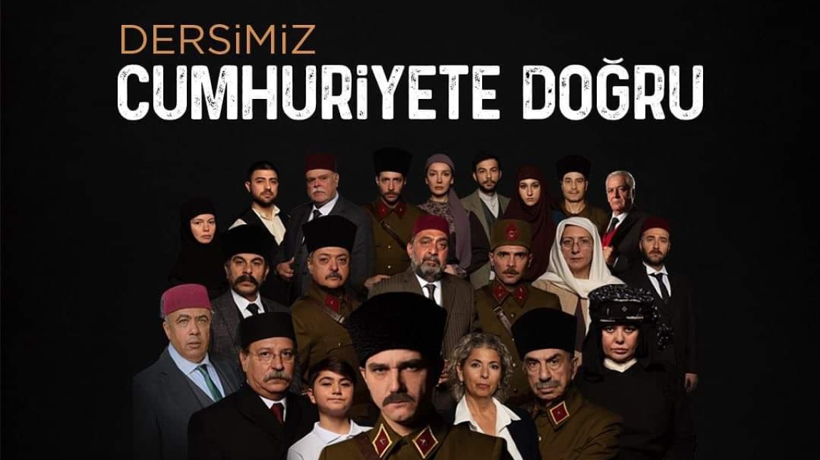 Cumhuriyet haftasında ilk dersimize 